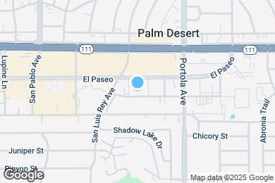 Map image of the property - 73820 Larrea St
