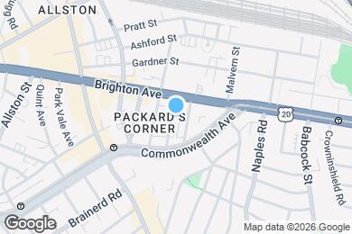 Map image of the property - 20 Fordham Rd