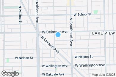 Map image of the property - 1448 W Fletcher St