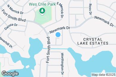 Map image of the property - 1421 W Orion Cir