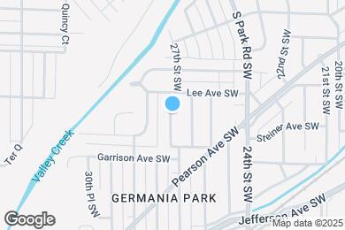 Map image of the property - 625 27th St SW