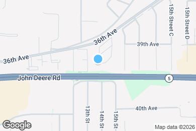 Map image of the property - 1302 38th Avenue Dr