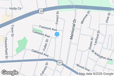 Map image of the property - 128 Forest St