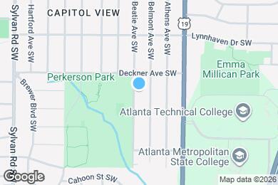 Map image of the property - 1534 Beatie Ave SW