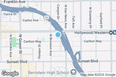 Map image of the property - 5831 Carlton Way