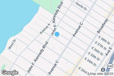 Map image of the property - 93 W 34th St