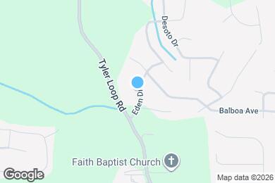 Map image of the property - 5520 Eden Dr