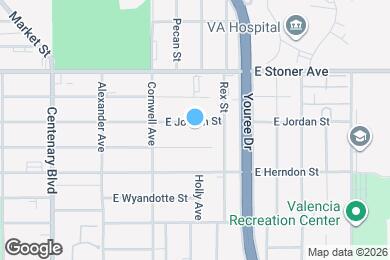 Map image of the property - 253 E Jordan St