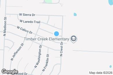 Map image of the property - 121 E Remington Terrace