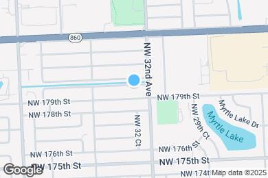 Map image of the property - 3236 NW 180th St