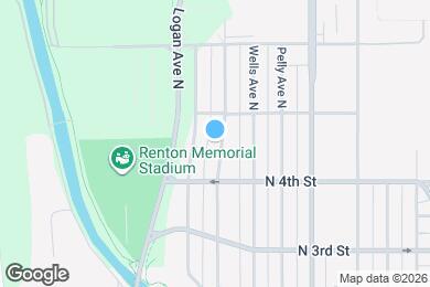 Map image of the property - 431 Williams Ave N