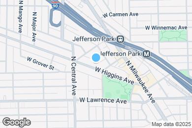 Map image of the property - 5516 W Higgins Ave