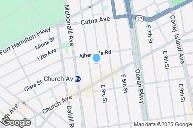 Map image of the property - 292 E 3rd St