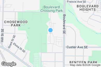 Map image of the property - 1336 Breezy St SE