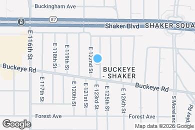 Map image of the property - 2826 E 124th St