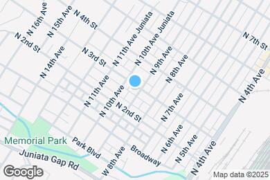 Map image of the property - 903 N 3rd St