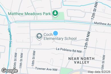 Map image of the property - 1531 Phoenix Ave NW