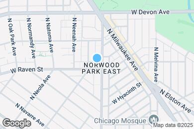 Map image of the property - 6408 W Raven St