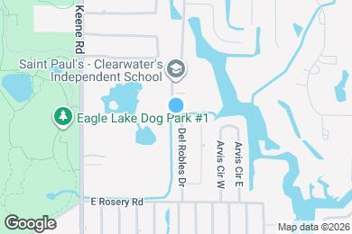 Map image of the property - 1842 Del Robles Dr