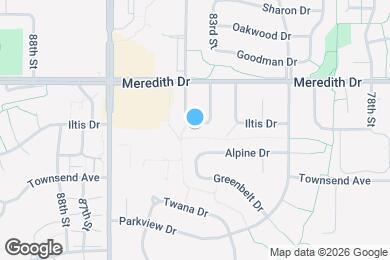 Map image of the property - 8306 Iltis Dr