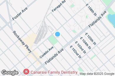 Map image of the property - 727 E 101st St