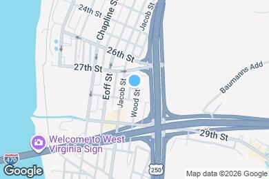 Map image of the property - 2721 Wood St