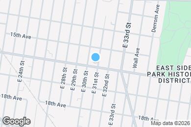 Map image of the property - 477 Park Ave