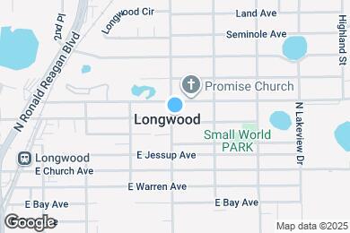 Map image of the property - 505 E Palmetto Ave
