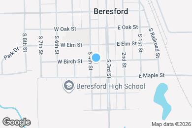 Map image of the property - 111 W Birch St