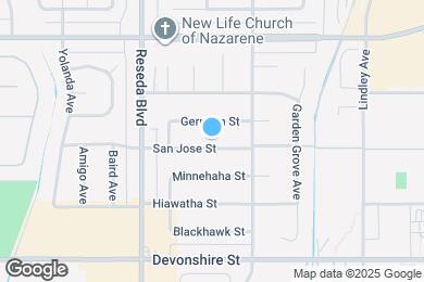 Map image of the property - 18343 San Jose St