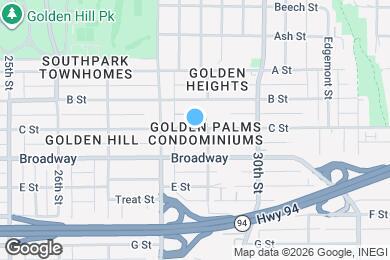 Map image of the property - 2869 C St