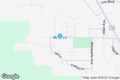 Map image of the property - 525 Marie Ln