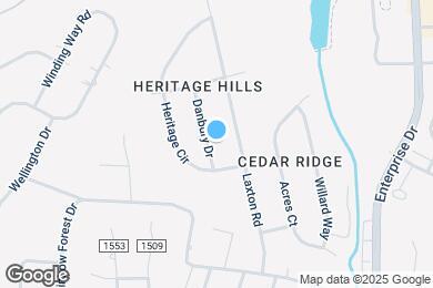 Map image of the property - 1704 Danbury Dr