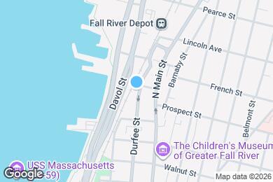 Map image of the property - 610 Durfee St