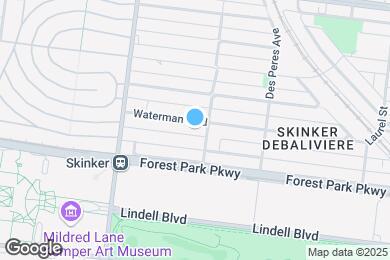 Map image of the property - 6110 Waterman Blvd