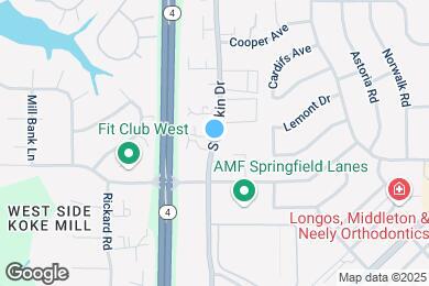 Map image of the property - 420 S Durkin Dr
