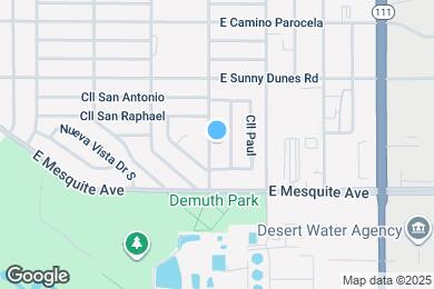 Map image of the property - 926 S Calle Santa Cruz