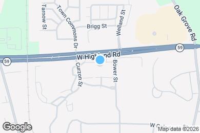 Map image of the property - 409 W Highland Rd