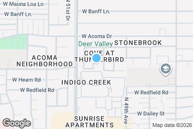 Map image of the property - 14239 N 50th Dr