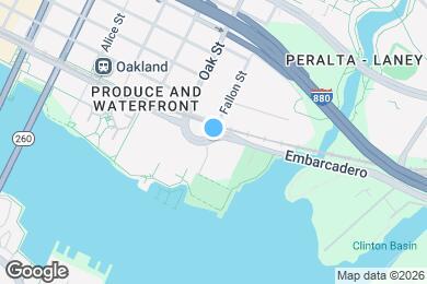 Map image of the property - 5 Embarcadero W