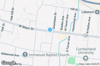 Map image of the property - 604 W Main St