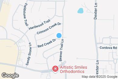 Map image of the property - 8315 Red Creek Dr