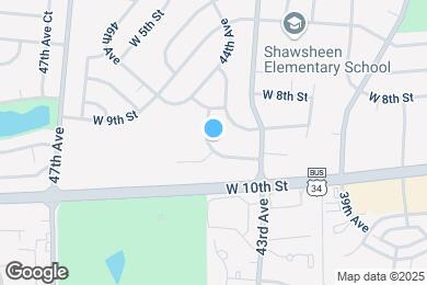 Map image of the property - 916 44th Ave Ct