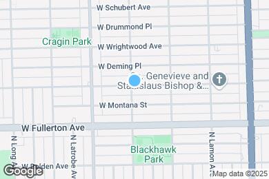 Map image of the property - 2455 N LeClaire Ave