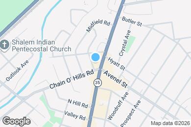 Map image of the property - 120 E Hill Rd