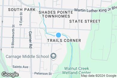 Map image of the property - Trails Corner Apartments