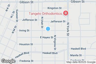 Map image of the property - 1711 Irving St