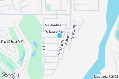 Map image of the property - 11717 W Poinsettia Dr