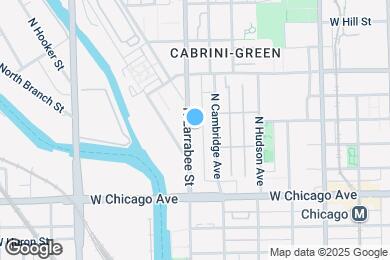 Map image of the property - 873 N Larrabee St