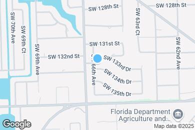 Map image of the property - 6565 SW 134th Dr